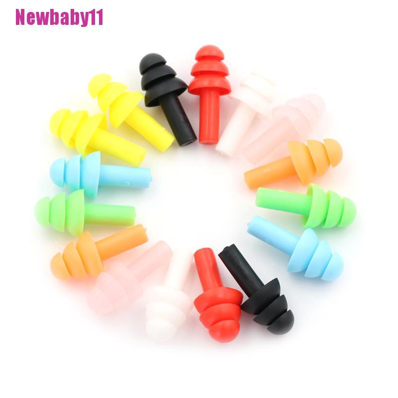 Set 20 Nút Bịt Tai Chống Ồn Bằng Silicone Thoải Mái Cho Bé Học Tập [BABY11]