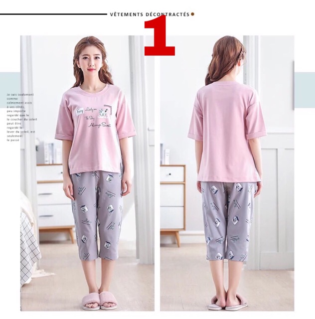 Bộ Nữ Cotton Ngố | BigBuy360 - bigbuy360.vn