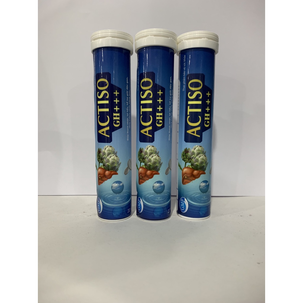 Viên sủi Actiso GH+++ bổ sung vitamin, tăng cường đề kháng