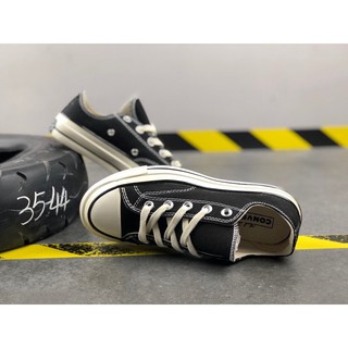 Giày CV cổ thấp ❤️Freeship ❤️ giày CV 1970 cổ thấp màu đen Fullsize dành cho nam nữ