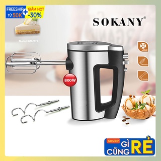 Máy đánh trứng SOKANY đa năng: đánh trứng, trộn bột, làm kem