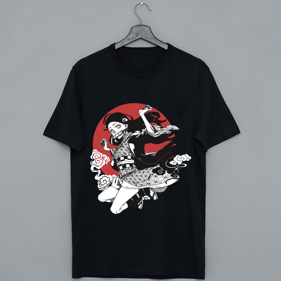 Áo thun Kimetsu no yaiba, áo phông anime Demon Slayer thun cotton mẫu mới cực chất giá rẻ
