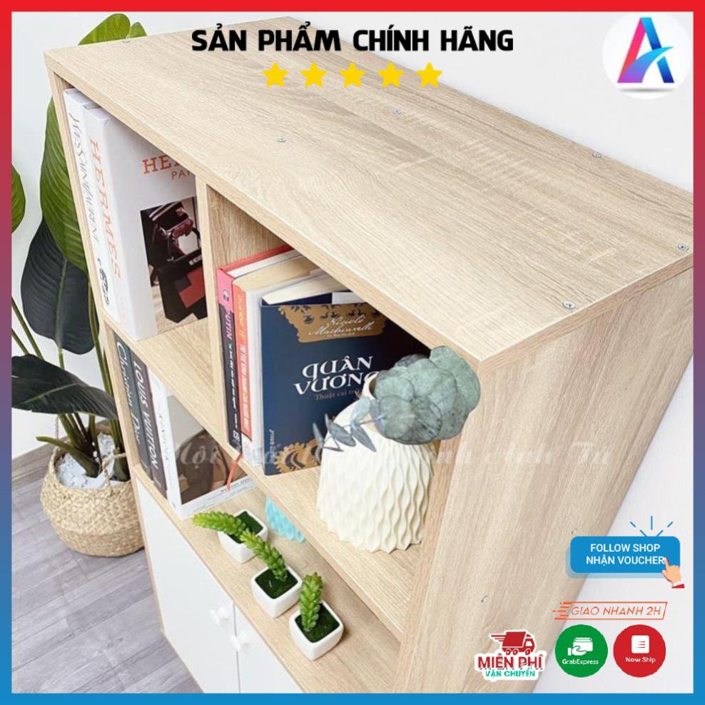 Tủ sách, tủ gỗ đa năng, phù hợp nhiều không gian trong gia đình chất gỗ MDF dễ dàng lắp ráp