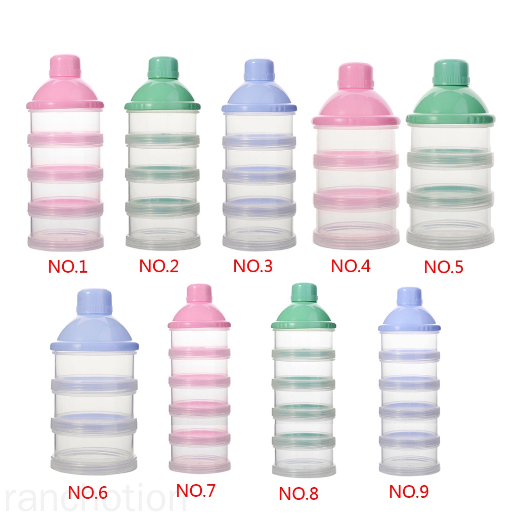 Hộp đựng sữa bột 4 tầng cho bé