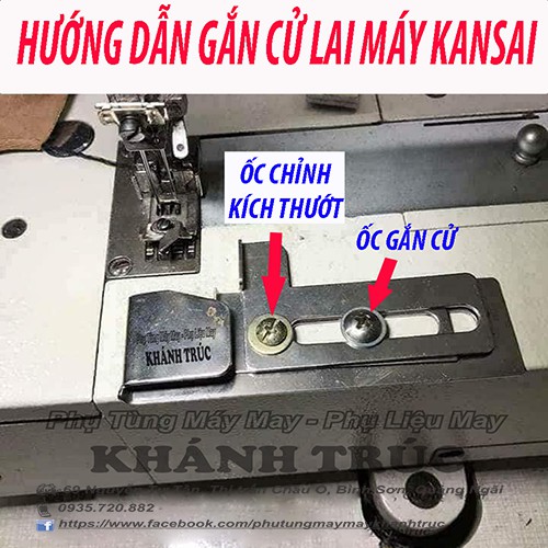 Cử lai Kansai LOẠI TỐTmáy may (khâu) công nghiệp