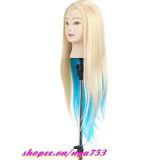 Bộ Chân Đỡ Đầu Ken Manocanh Và Kéo Cho Học Viên Tập Cắt Tóc Chính Hãng.