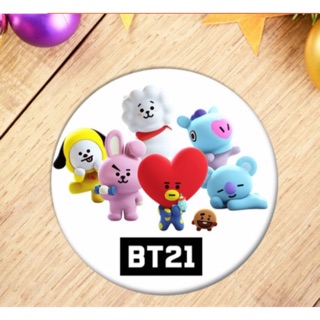 Huy hiệu Bt21 cả nhóm và các thành viên