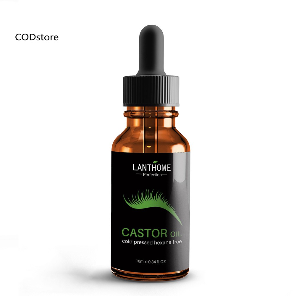 Dầu thầu dầu LANTHOME dưỡng mi dài và dày hiệu quả 10ml kèm cọ chuốt mi | BigBuy360 - bigbuy360.vn