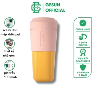 Máy xay sinh tố cầm tay mini đa năng Juice Cup, máy xay sinh tố đa năng,Cốc Thủy Tinh 4 Lưỡi Bảo Hành 12 tháng