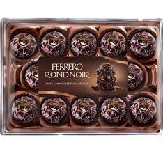 Socola đen nhân hạt phỉ rang Ferrero Rondnoir Đức