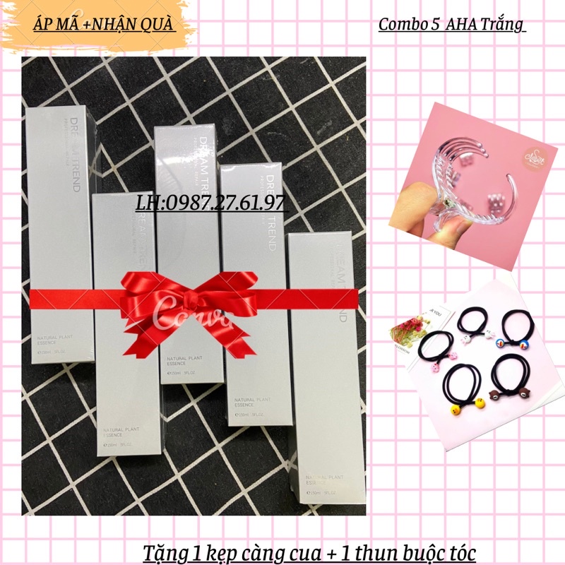 Combo 5 chai dưỡng tóc AHA Dream Trend