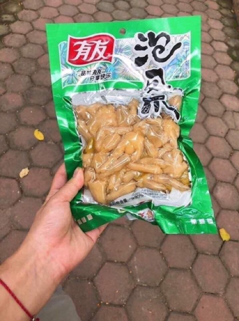 [HOẢ TỐC] CHÂN GÀ MUỐI CAY YUYU XANH TRÙNG KHÁNH đủ 3 loại (100g/ 180g/ 210g)