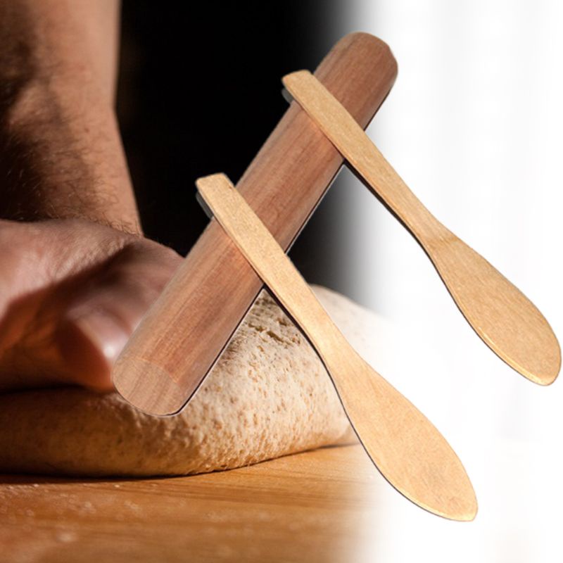 Bộ 3 Món Làm Bánh Cây Lăn Bột Cây Vét Bộ Bằng Tiện Dụng Cho Nhà Bếp