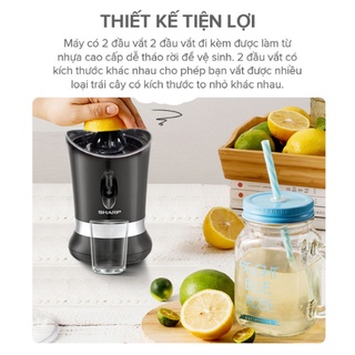 [HỎA TỐC] Máy vắt cam Sharp EJ-J850-BK - Hàng Chính Hãng