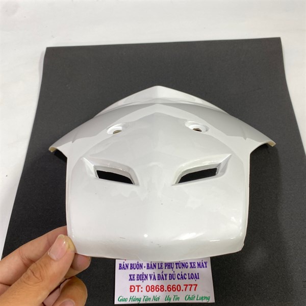 Mặt nạ Wave RS / S / A 50 - 100 cc Màu Trắng  Nhựa  Nguyên Sinh Cao Cấp