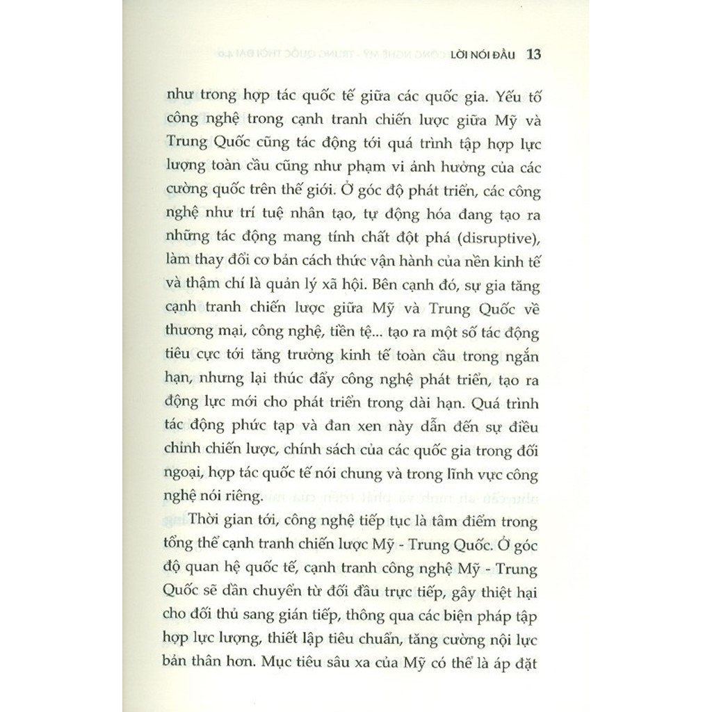 Sách - Cạnh Tranh Công Nghệ Mỹ – Trung Quốc Thời Đại 4.0 (Sách Chuyên Khảo) | BigBuy360 - bigbuy360.vn