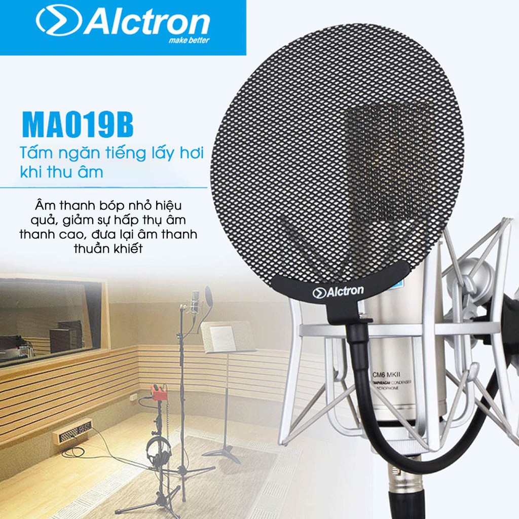 Màng lọc âm Alctron MA019B - Màng lọc âm kim loại đẹp mắt chắc chắn