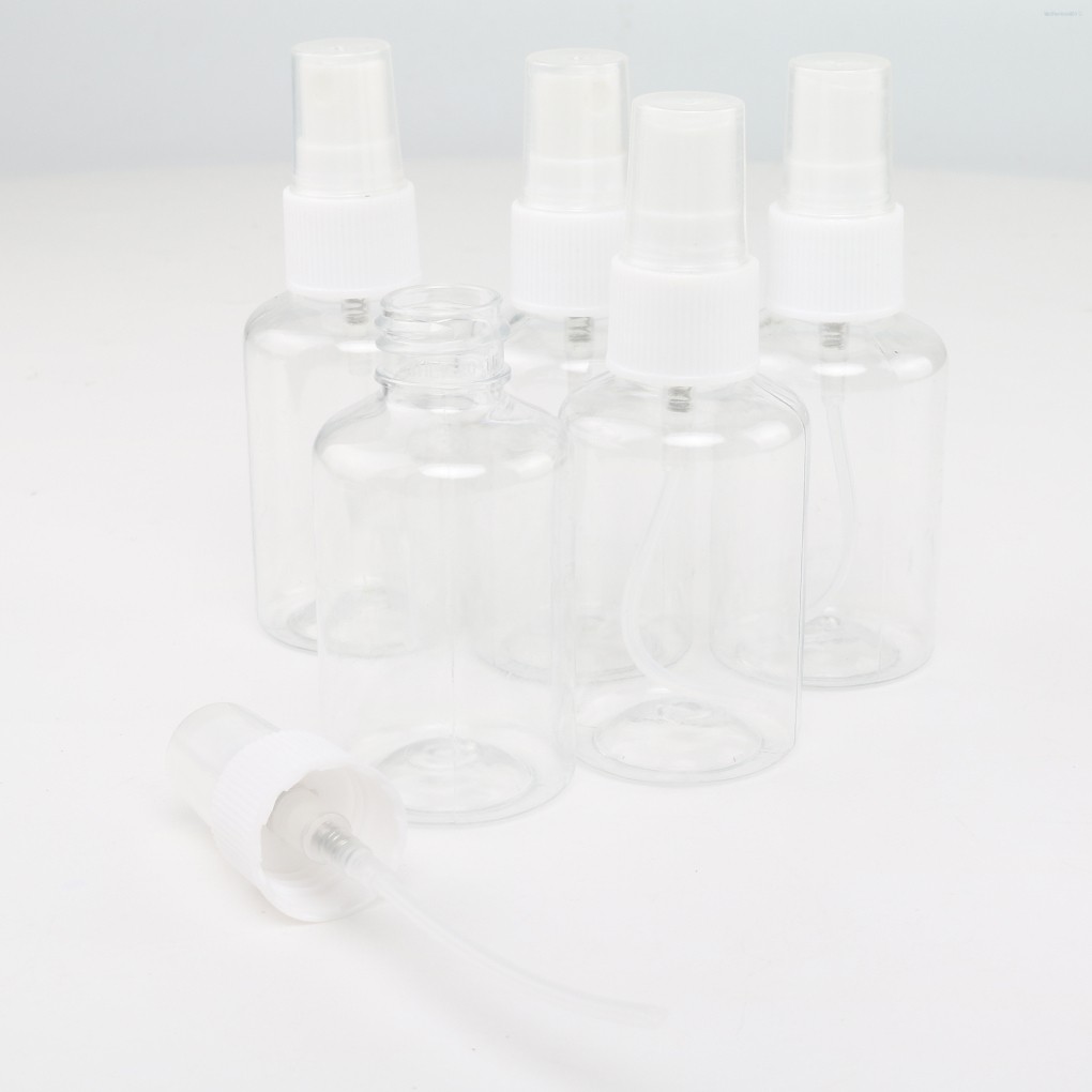 Set 5 Lọ Nhựa Rỗng 50ml Đựng Nước Hoa