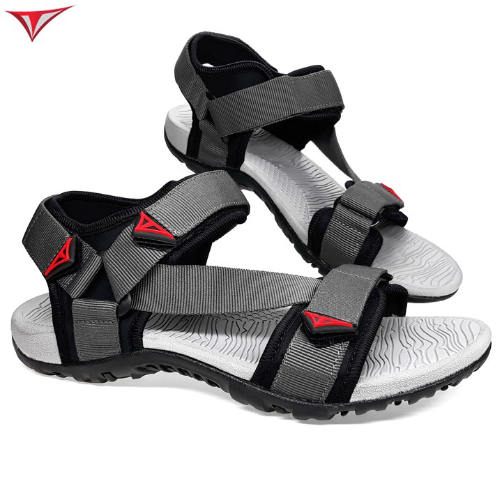 [Mã MAMT2405 giảm 10K đơn 0đ] [Fullbox] Giày Sandal Quai Hậu Việt Thủy Quai Chéo Nam Nữ Xám - VT02