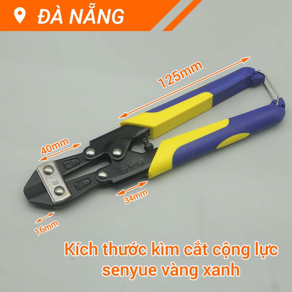 Kìm cắt cộng lực chất liệu thép Cacbon cao cấp