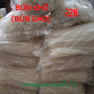 Bún gạo khô (mì gạo, miến gạo, miến khô, mì khô)
