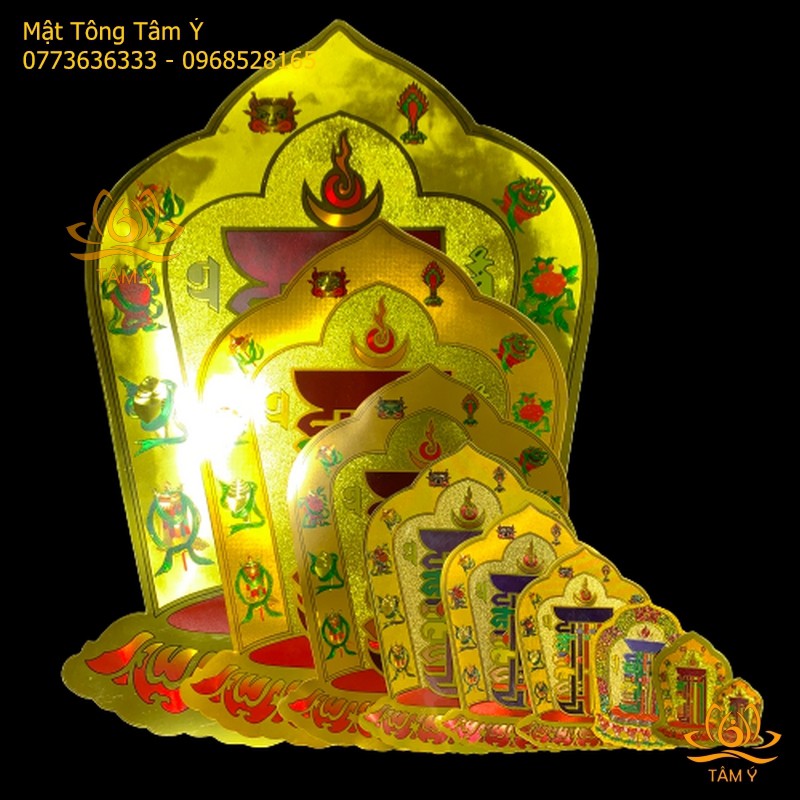 [Nhiều size nhất] Miếng dán Thời Luân Kim Cang Kalachakra | BigBuy360 - bigbuy360.vn