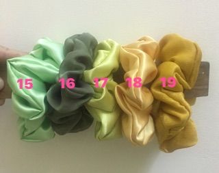 Dây cột tóc, buộc tóc Scrunchie trơn