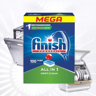 Viên rửa bát Finish All in one made in EU