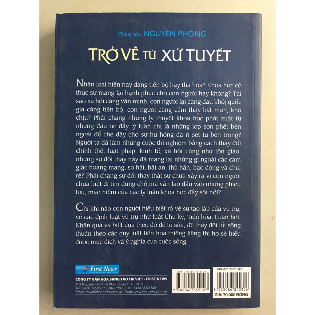 Sách - Trở Về Từ Xứ Tuyết | BigBuy360 - bigbuy360.vn