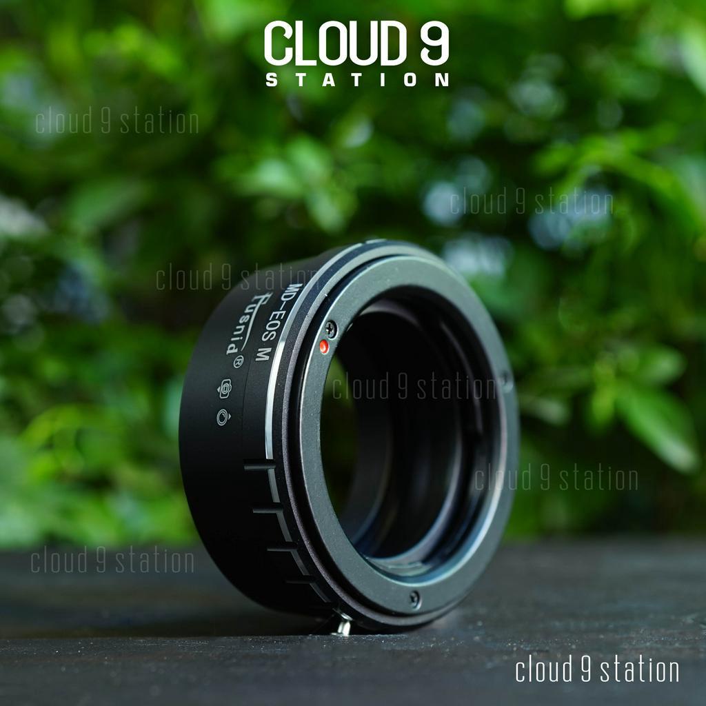 Ngàm chuyển MD-EOSM cho ống kính MF - Minolta MC/MD ngàm SR sang máy ảnh Canon EOS M ( hãng FUSNID )