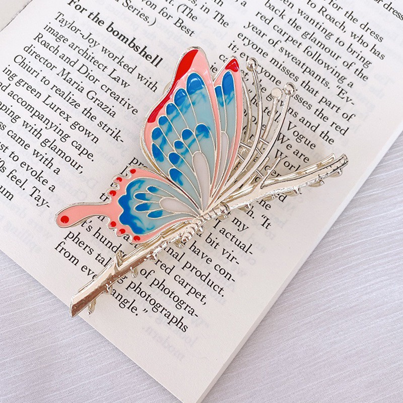 Kẹp Tóc Hoa Tulip Lớn Thời Trang Hè Thu Cho Nữ