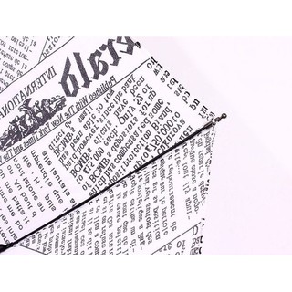 Ô Dù Che Mưa Họa Tiết Giấy Báo