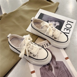 Giày thể thao sneaker nữ màu trắng đế 3 phân (ảnh thật ở cuối)