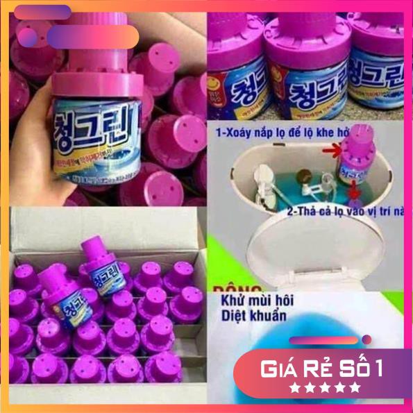 Combo 2 chai tẩy bồn cầu khử mùi Hàn quốc