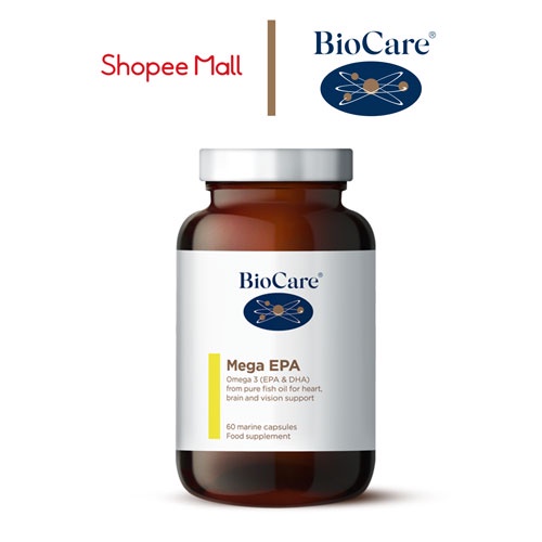 Viên uống Mega EPA Omega 3 fish oil Biocare 60 viên