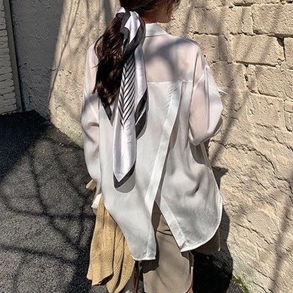 Áo Sơ Mi Voan Mỏng ĐI Biển_Áo Khoác Ngoài A3