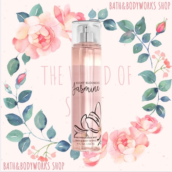 Xịt thơm toàn thân Bath&Body Works NIGHT BLOOMING JASMINE