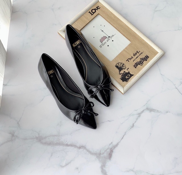 Giày bệt mũi nhọn nơ nhí VNXK( ảnh thật, kèm video) | BigBuy360 - bigbuy360.vn