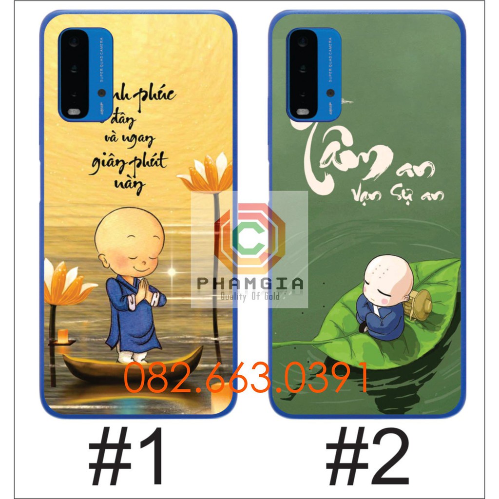 Ốp lưng Xiaomi Redmi 9t dẻo trong in hình nhiều mẫu đẹp (p2)