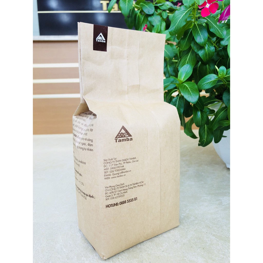 Cà phê bột Robusta R2 nguyên chất 100% - Dark Roast - Tamba Coffee
