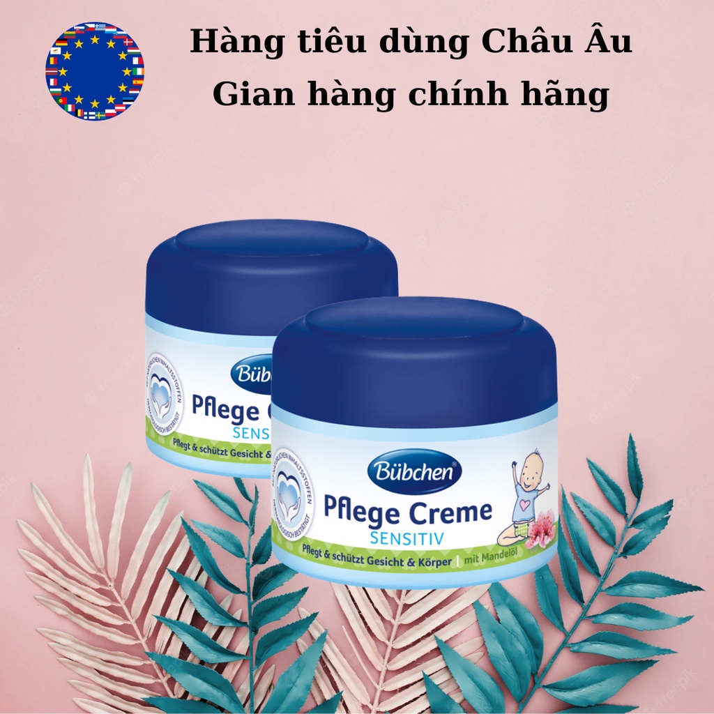Kem dưỡng da Bubchen Pflege Creme cho bé, an toàn cho bé