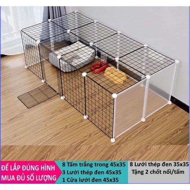 [Lưới sắt lắp tủ kệ - chuồng pet] Sỉ lẻ Lưới sắt lắp tủ kệ, chuồng chó, chuồng mèo (có tặng chốt gắn)