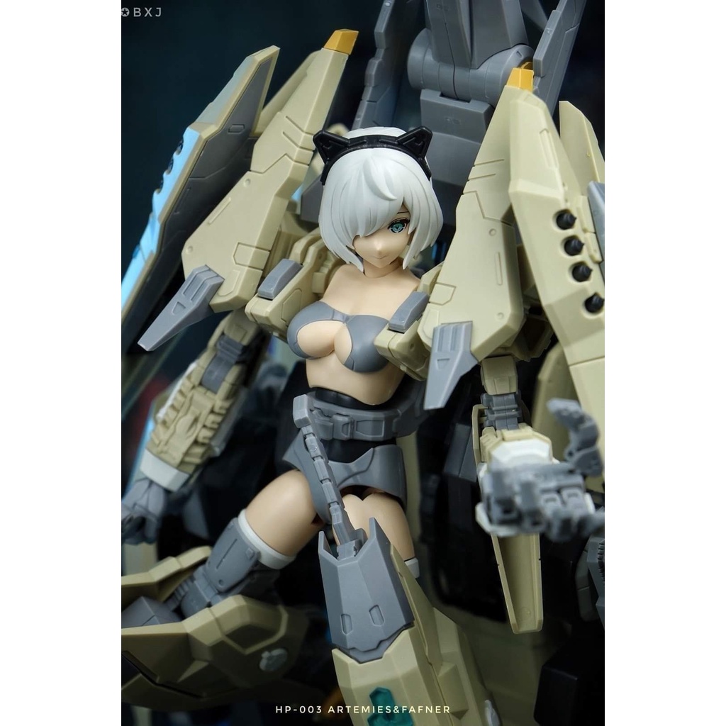 Mô Hình Lắp Ráp The Hunter's Poem 1/12 Artemis & Fafner SUYATA