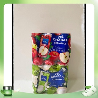 Combo 6 lon Nước ép trái cây Chabaa Nhập khẩu trực tiếp Thái Lan  230ml