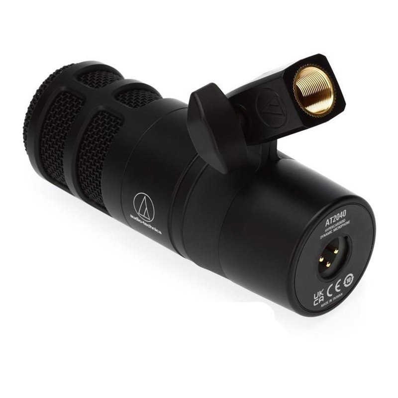 Micro Dynamic Hypercardioid Cho Podcasting, Lồng Tiếng, Thu Âm Nhạc Cụ Audio Technica AT2040 - Hàng Chính Hãng