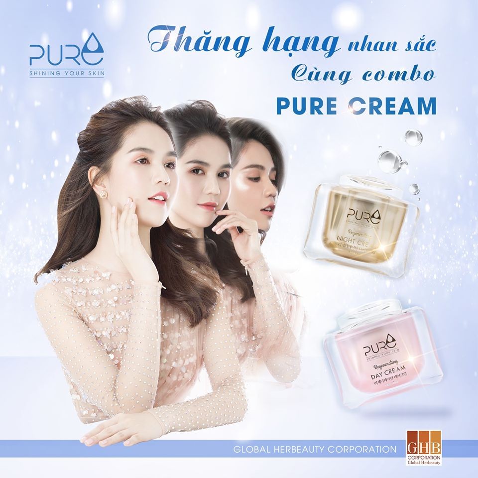 KEM MỘC QUA,KEM PURE NIGHT CREAM,Ceo Ngọc Trinh-Mỹ Nhân  Shop