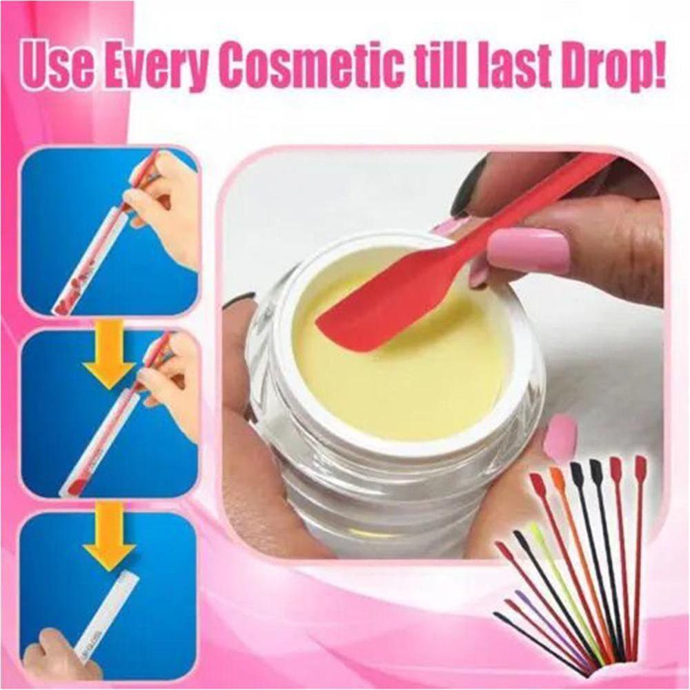 Set 3 Muỗng Phết Kem Bằng Silicone Linh Hoạt Tiện Dụng