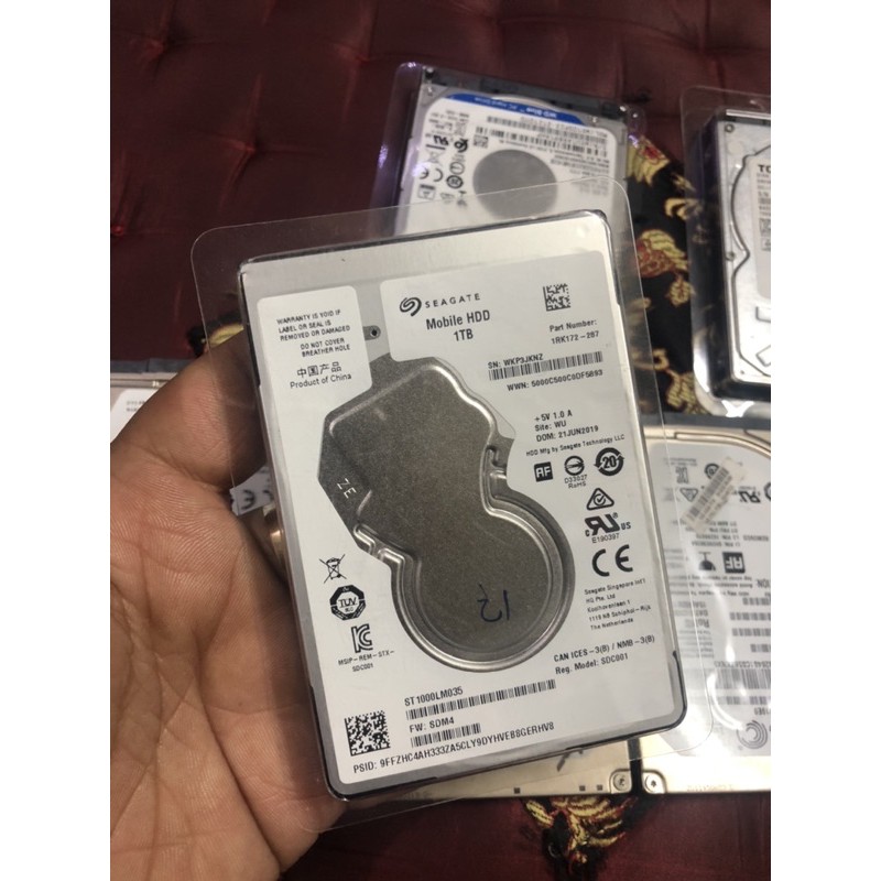 Ổ cứng Laptop - HDD 2.5 Sata - Bóc máy - Đã qua sử dụng. 99% Như mới