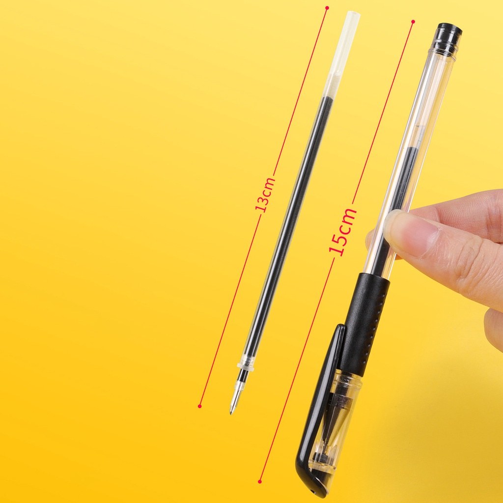 Bút bi nước SOSAMA bút mực gel ngòi 0.5mm có nắp đậy cao cấp SP-001347