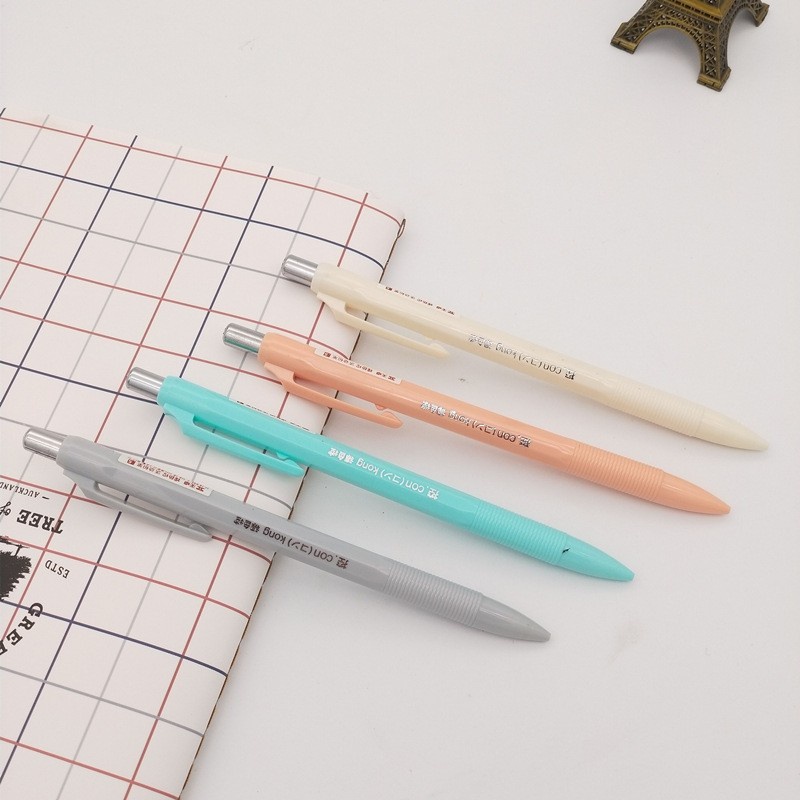 Bút Chì Bấm Cơ Học Màu Nude Ngòi 0.5MM 0.7MM